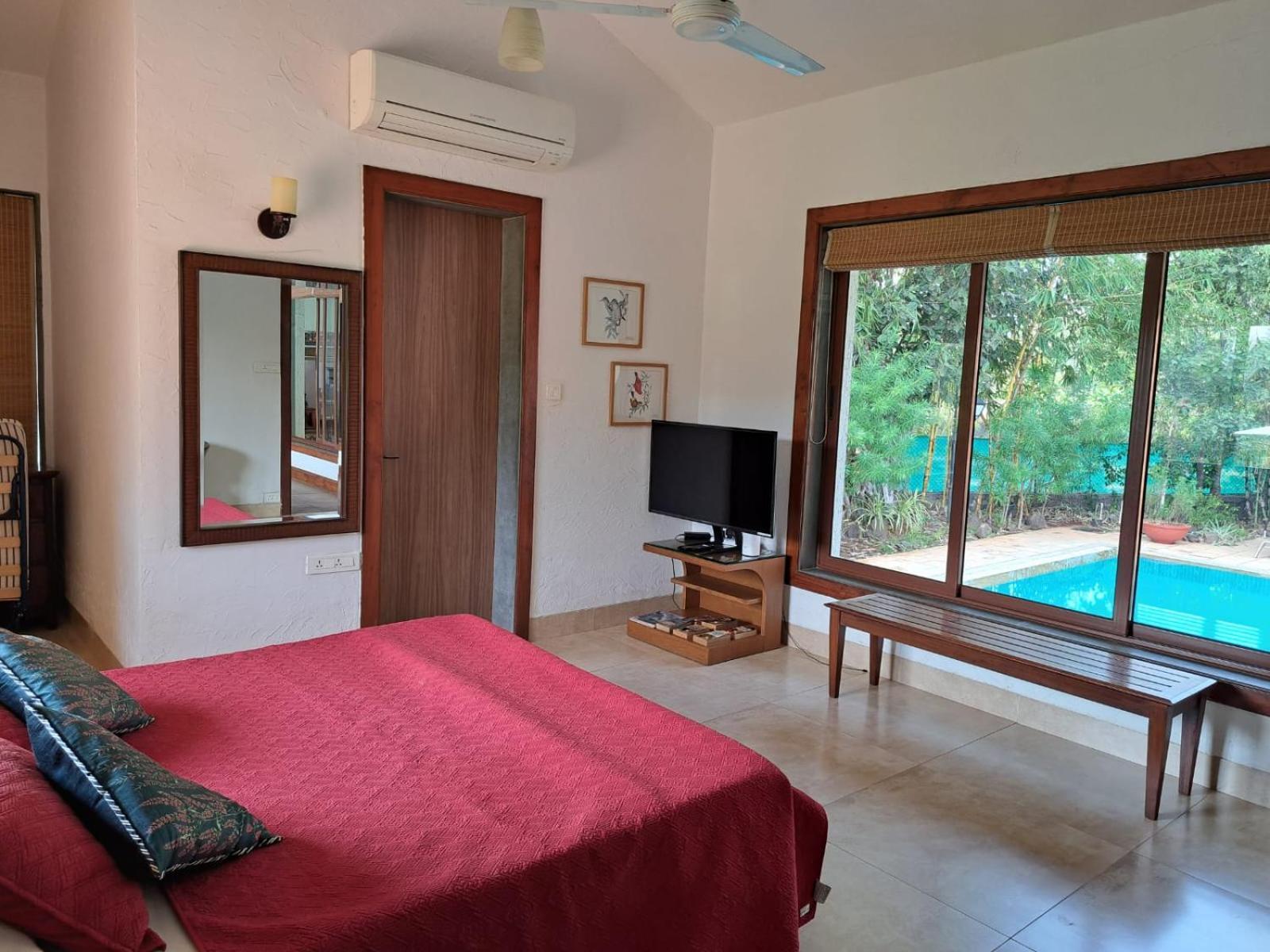 Casa Blanca 3Bhk W/Pool Near Mandwa, Alibaug Βίλα Alībāg Εξωτερικό φωτογραφία