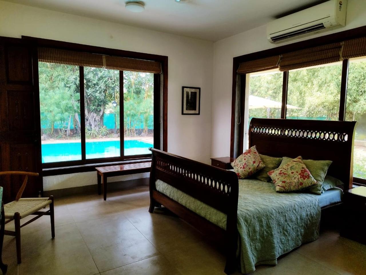 Casa Blanca 3Bhk W/Pool Near Mandwa, Alibaug Βίλα Alībāg Εξωτερικό φωτογραφία