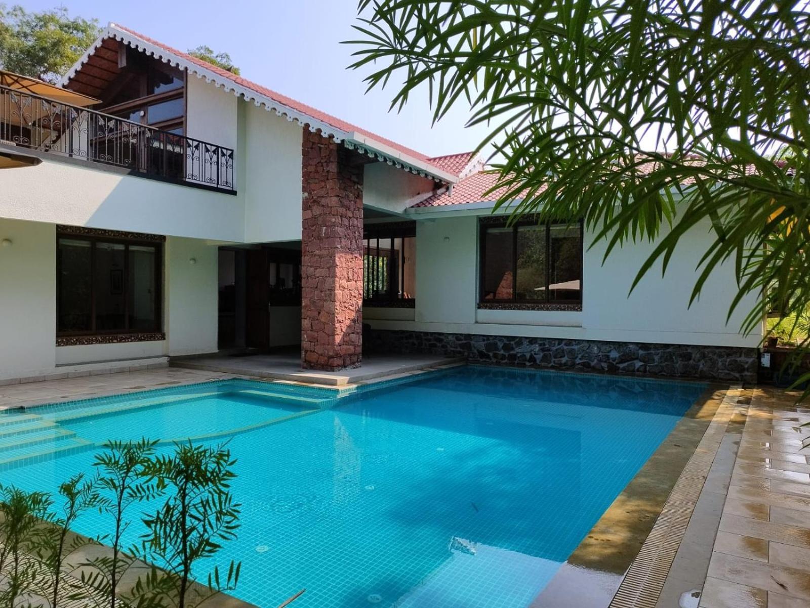 Casa Blanca 3Bhk W/Pool Near Mandwa, Alibaug Βίλα Alībāg Εξωτερικό φωτογραφία